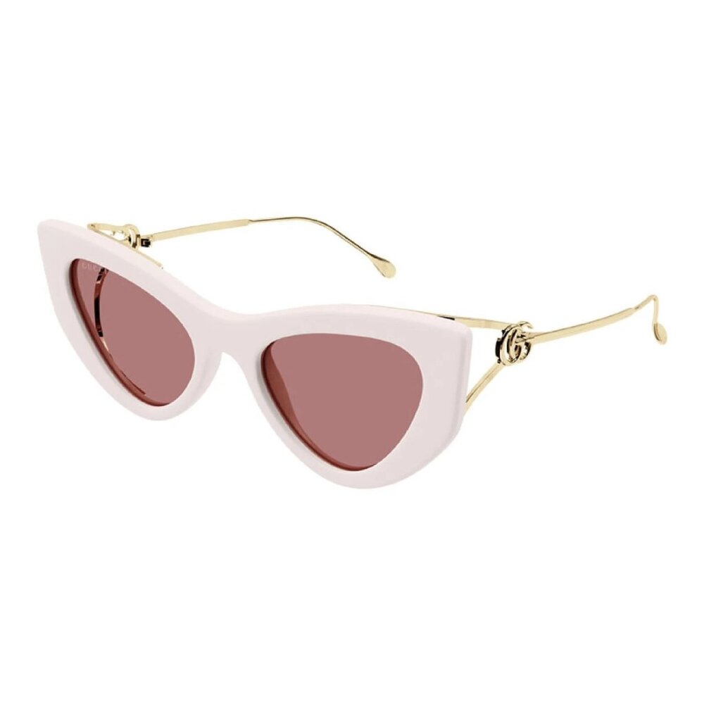 NEW GUCCI SUNGLASSES IVORY/GOLD WOMEN EYEWEAR GUCCI GG1565S 003